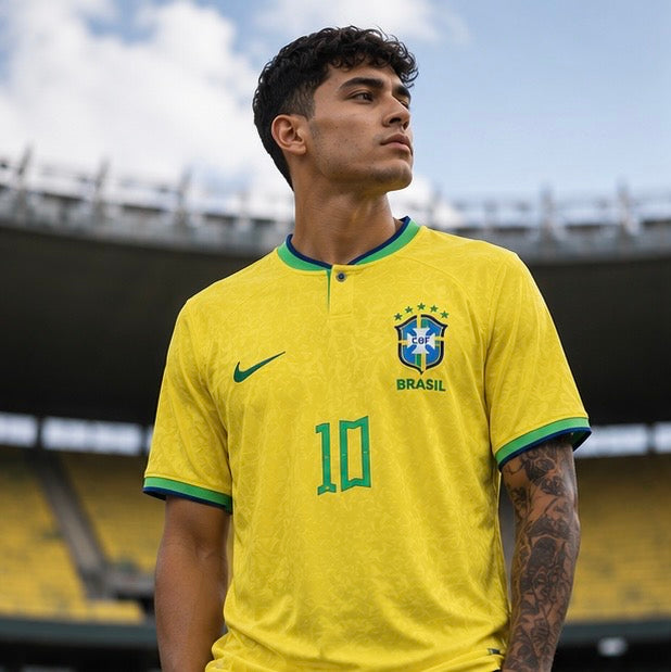 Brazil World Cup Embroidery Fan Version Jersey(2026)