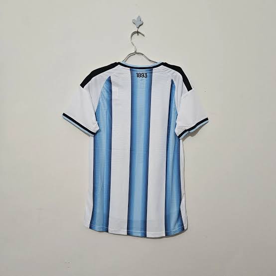 Argentina Home World Cup Embroidery Fan Version Jersey(2026)