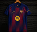 Barcelona Home Kit (2025-26) Embroidery Fan Version Jersey