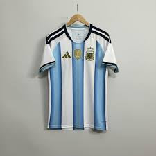Argentina Home World Cup Embroidery Fan Version Jersey(2026)
