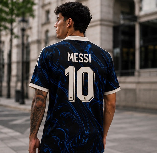 Argentina Away World Cup Fan Version Embroidery Jersey(2026)