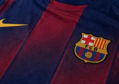 Barcelona Home Kit (2025-26) Embroidery Fan Version Jersey